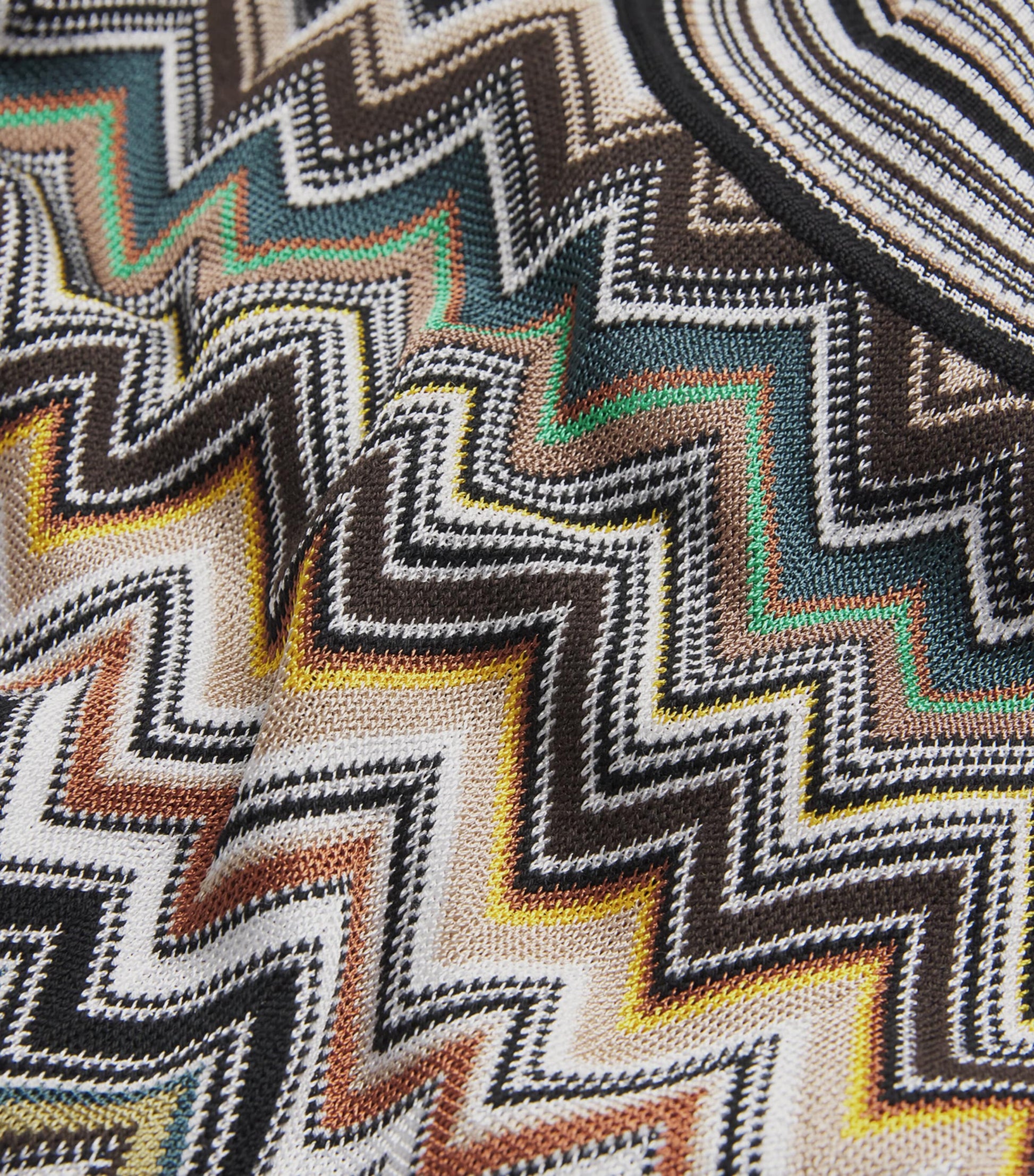 Missoni Multi Zigzag High-Neck Sweater