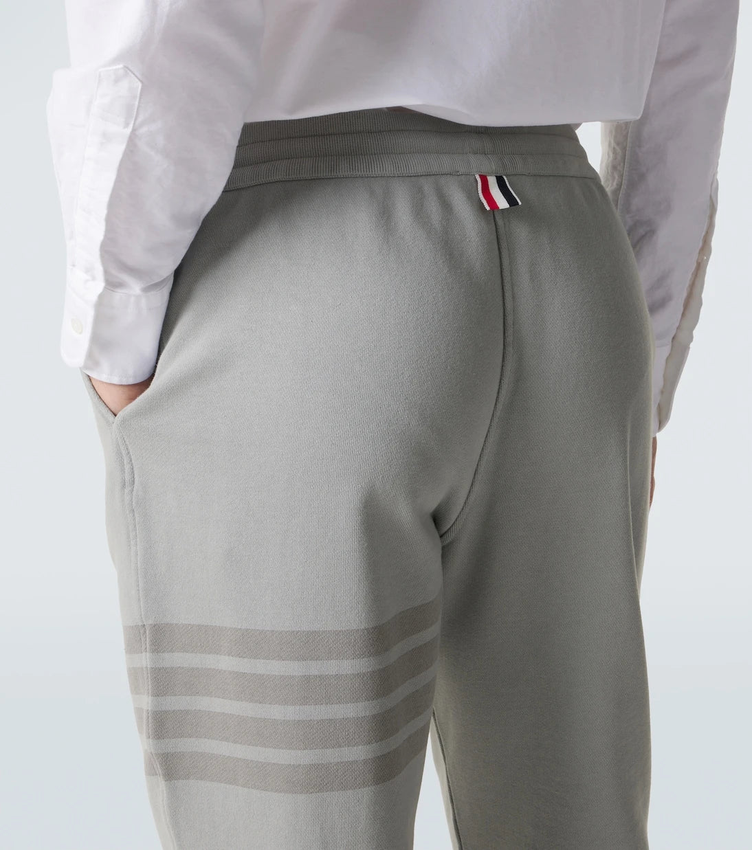 Thom Browne - 4-Bar cotton sweatpants