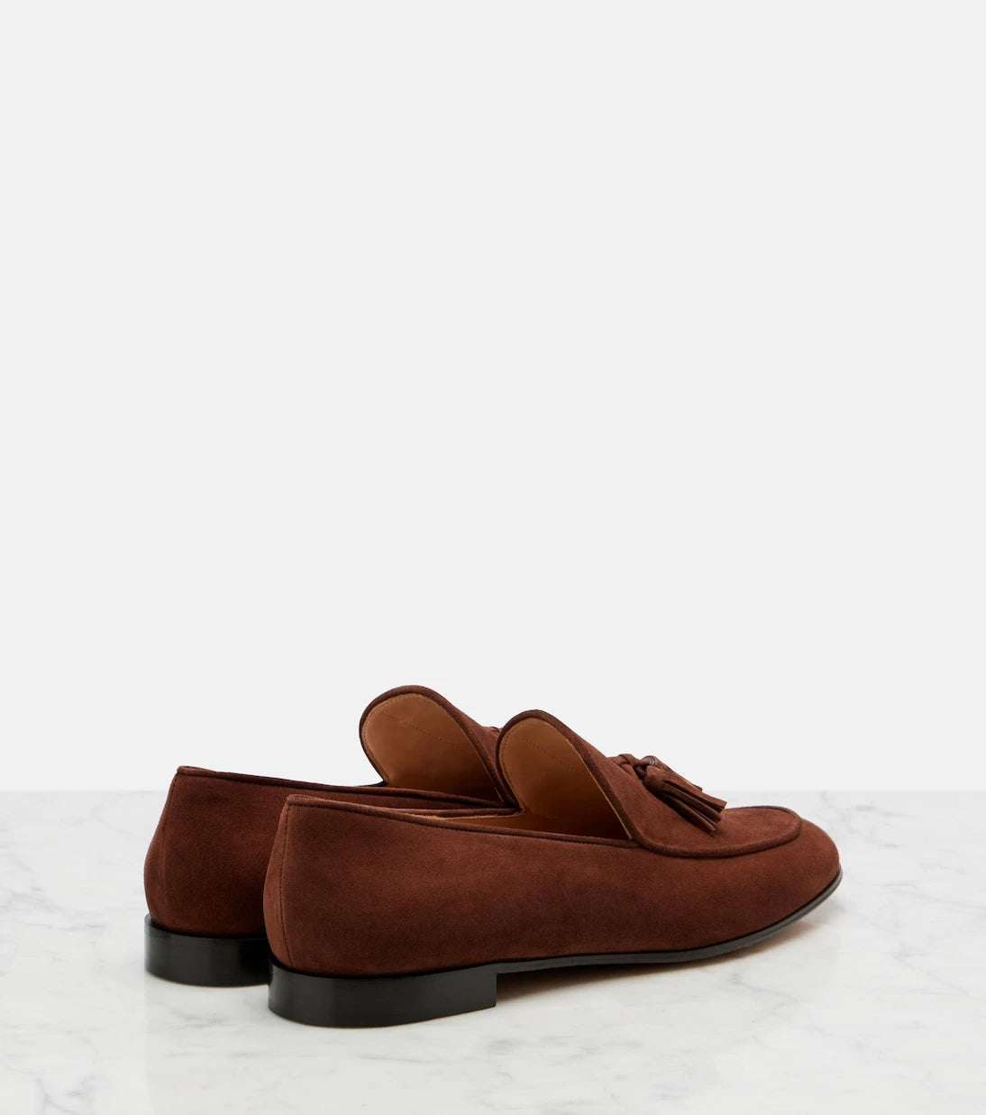 Gianvito Rossi - Tasseled suede loafers