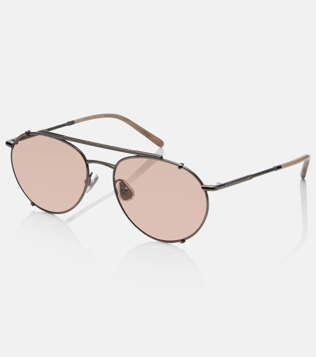 Brunello Cucinelli - Timeless Reflection aviator sunglasses