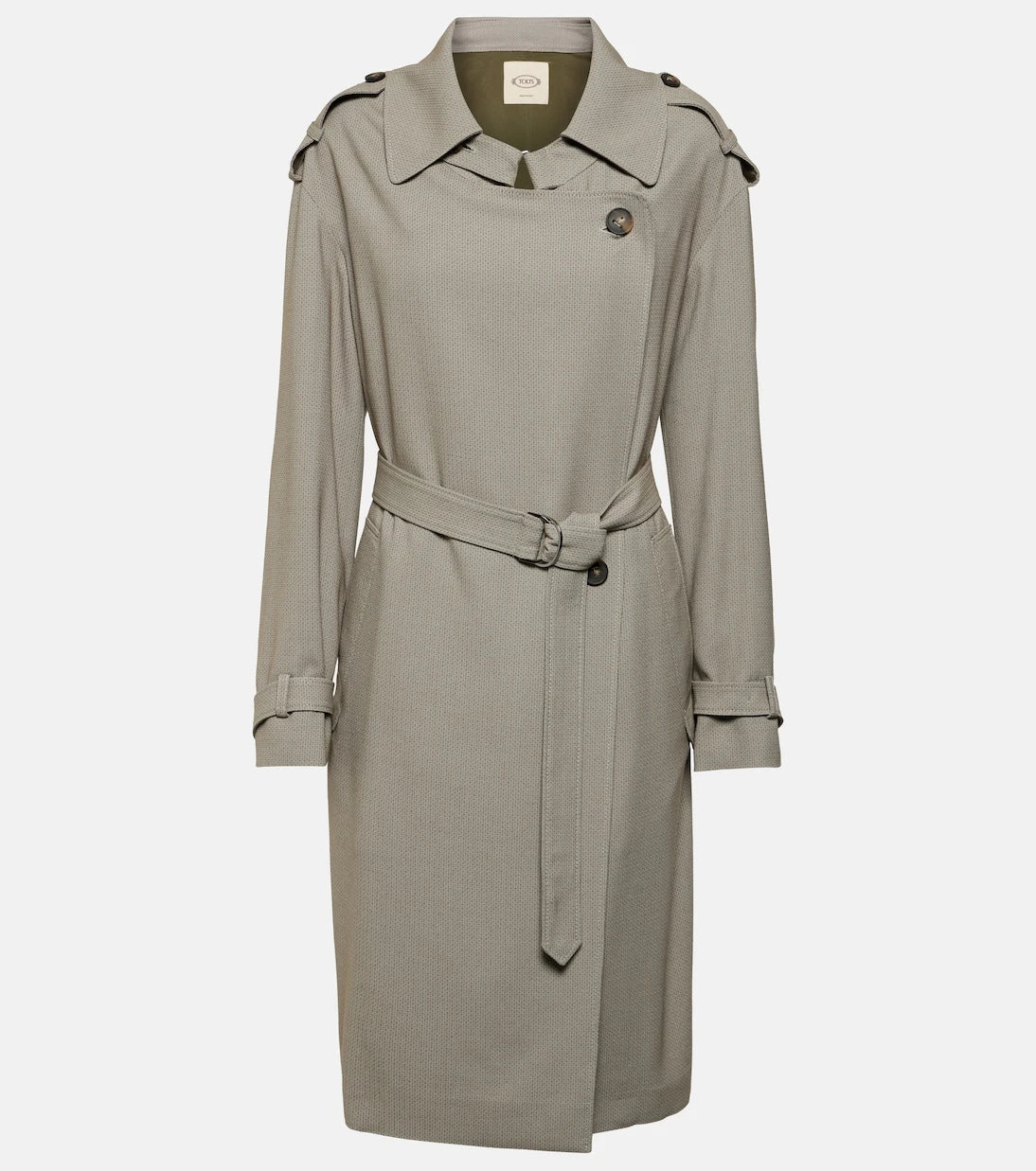 Tod's - Belted trench coat