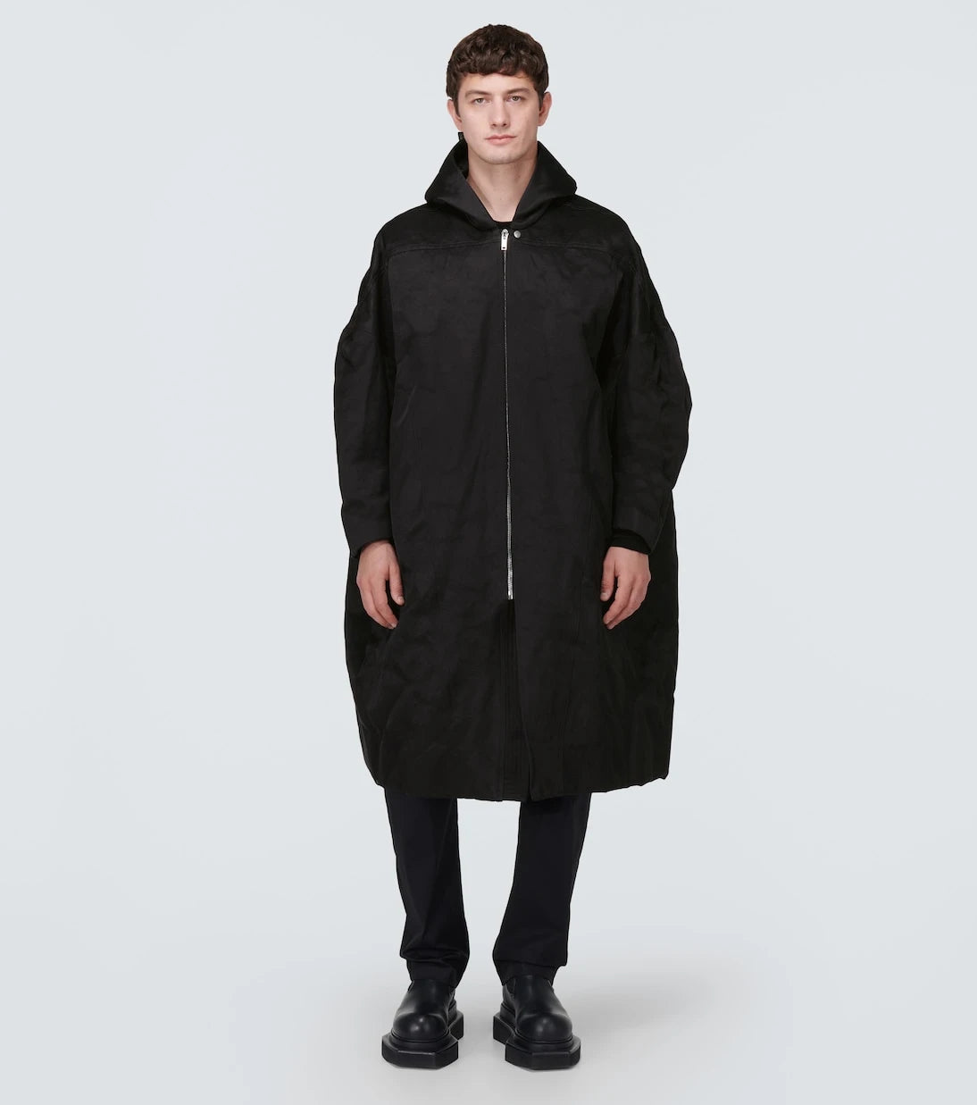 Rick Owens - Jumbo Peter cotton and silk coat