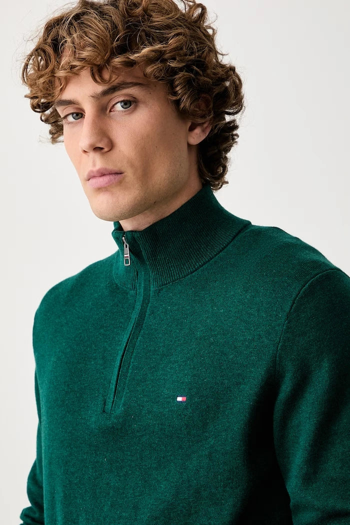 Tommy Hilfiger erkek kaşmir karışımlı kazak