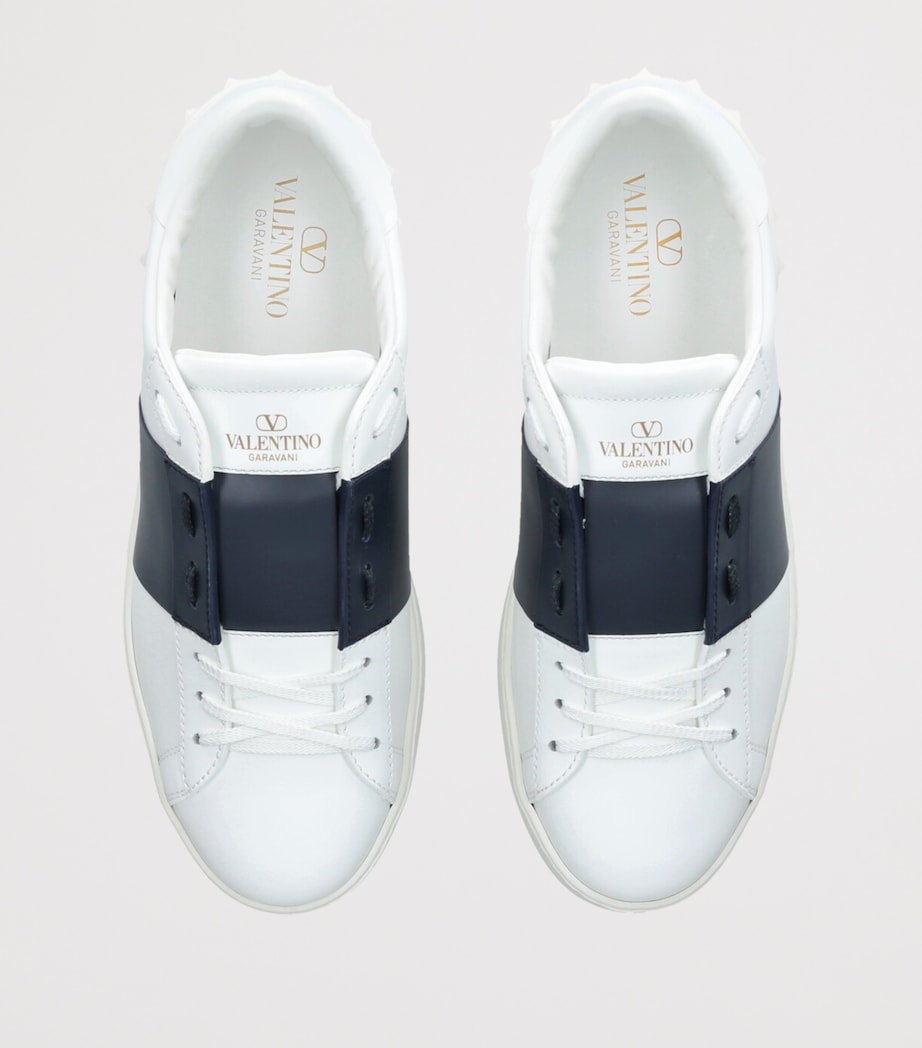 Valentino Garavani Leather Open Sneakers
