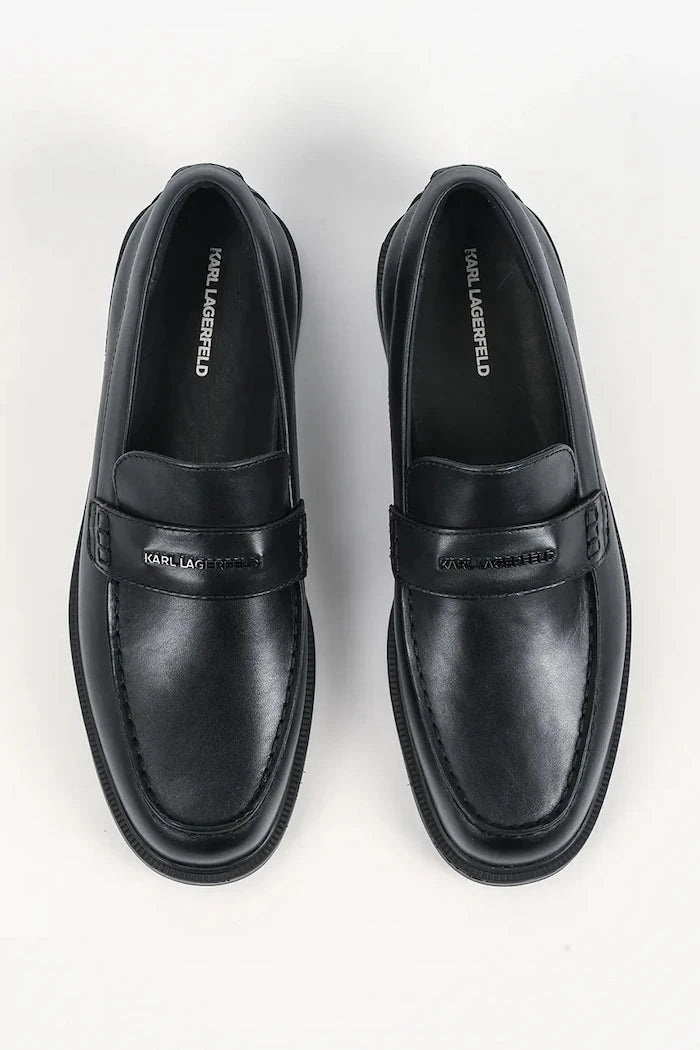 Кожени мокасини Karl Lagerfeld KORI