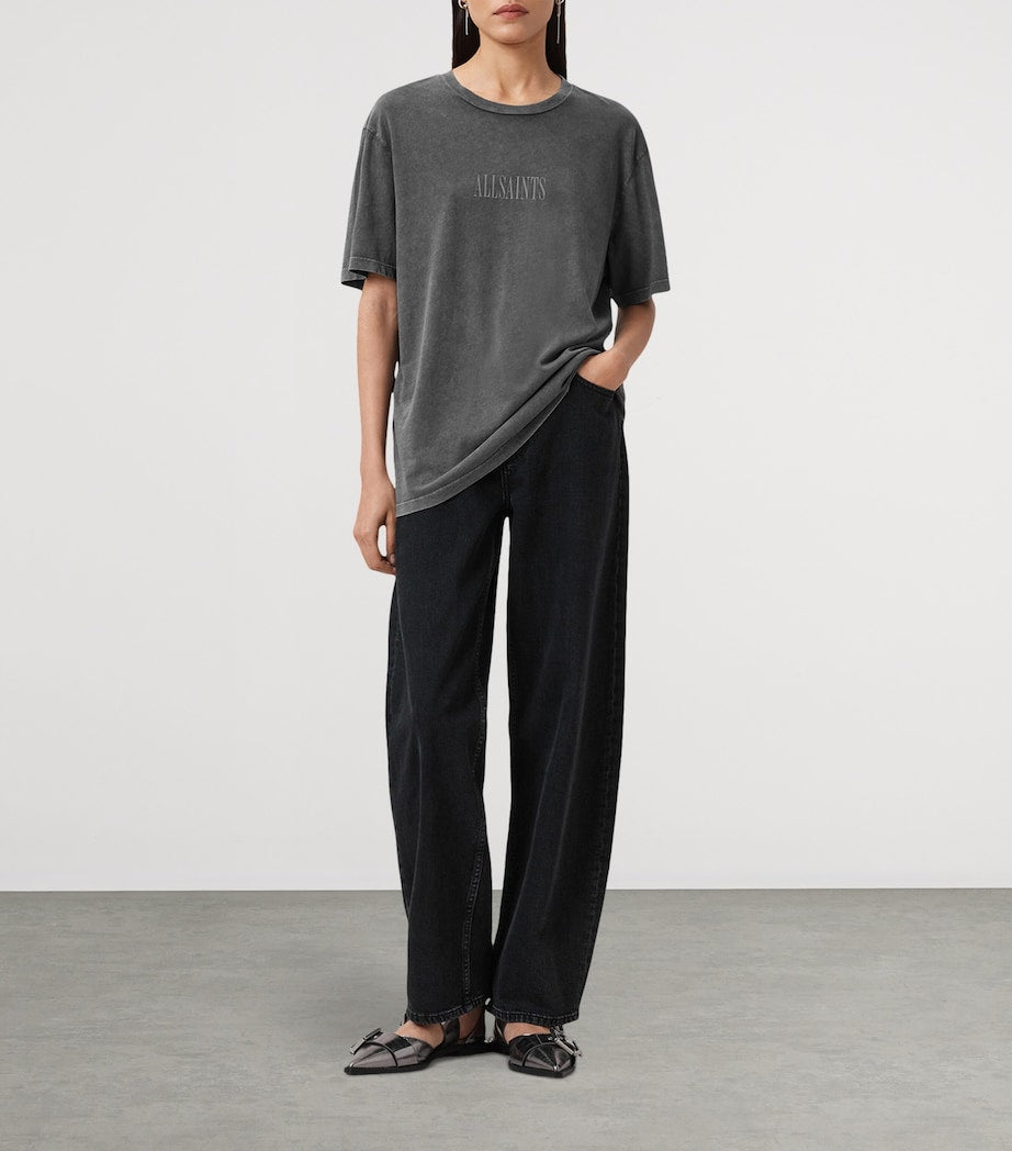 Black Organic Cotton Wings T-Shirt