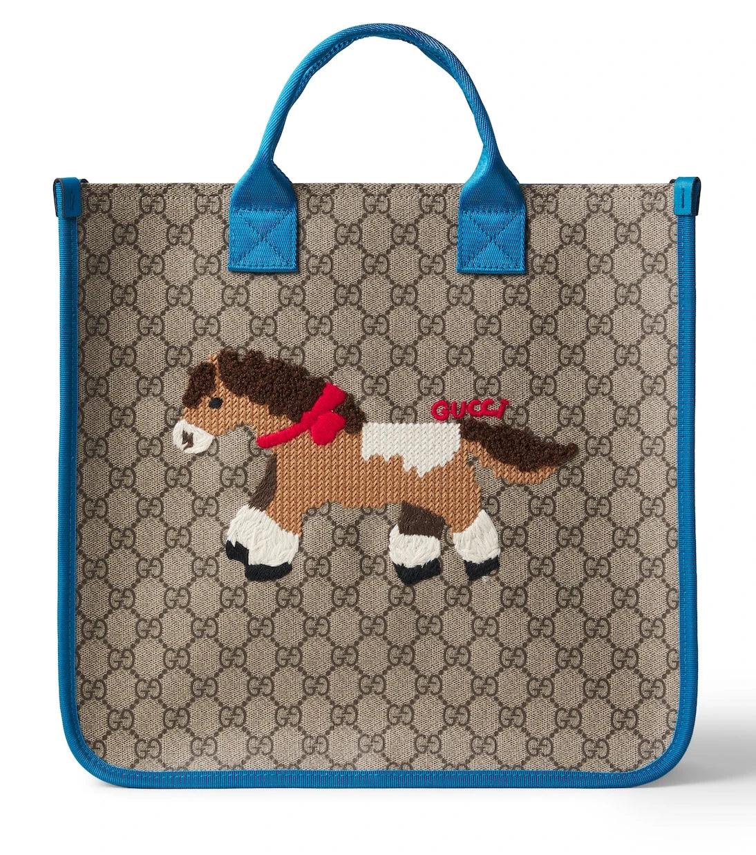 Gucci Kids - GG Canvas embroidered shopper