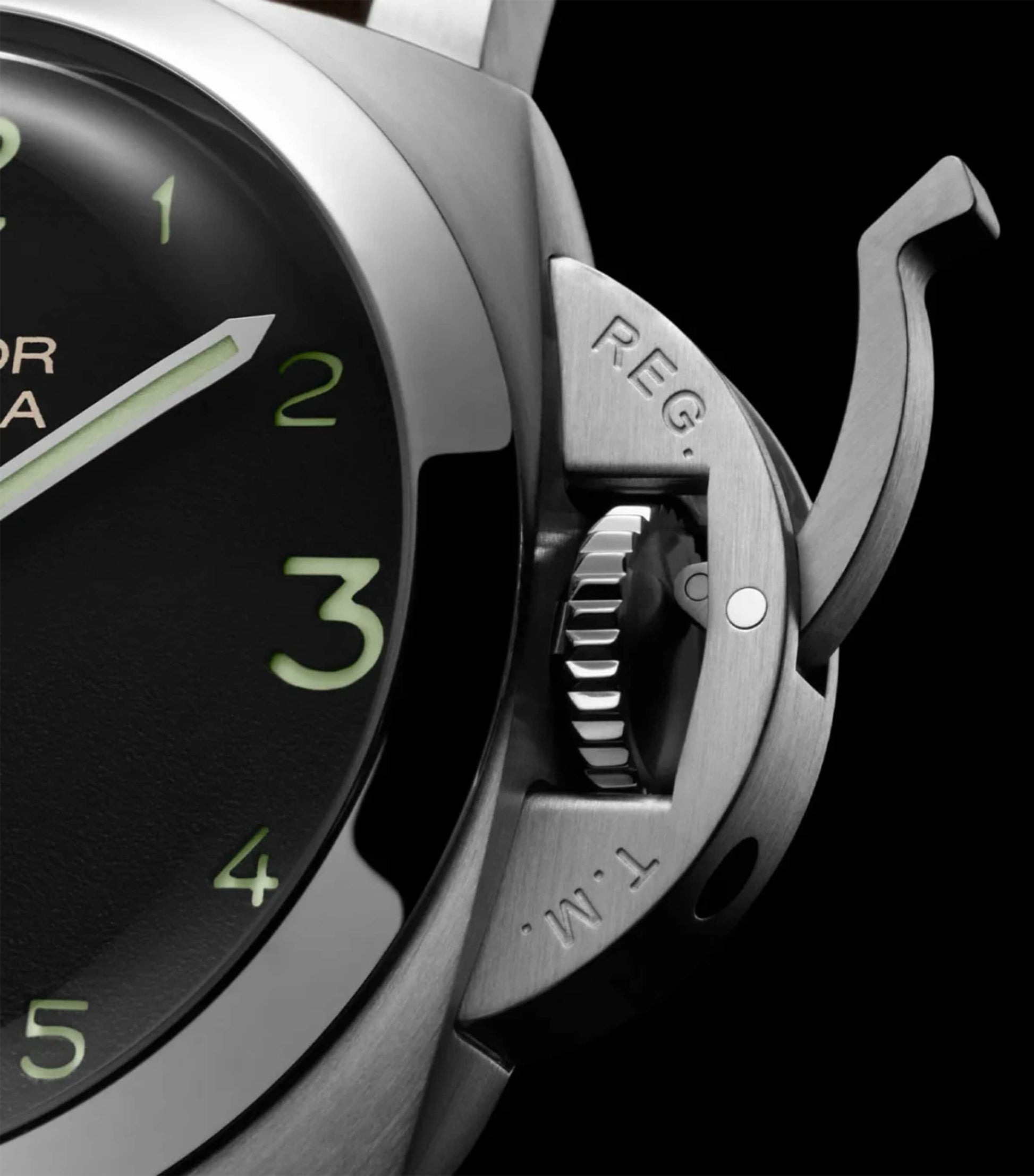 Panerai Stainless Steel Luminor Watch 44mm