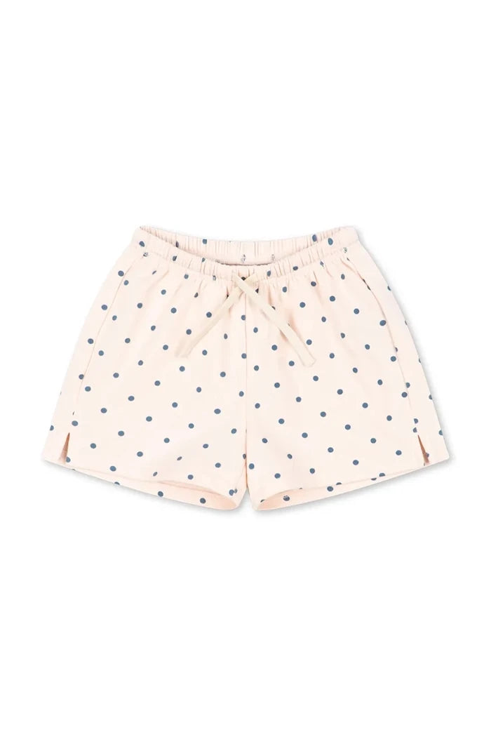 Konges Sløjd SPOTTY SWEAT SHORTS GOTS Çocuk Pamuklu Kısa Şort