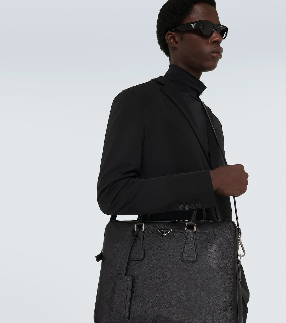 Prada - Leather briefcase
