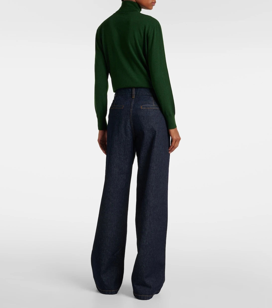 Dries Van Noten - High-rise flared jeans