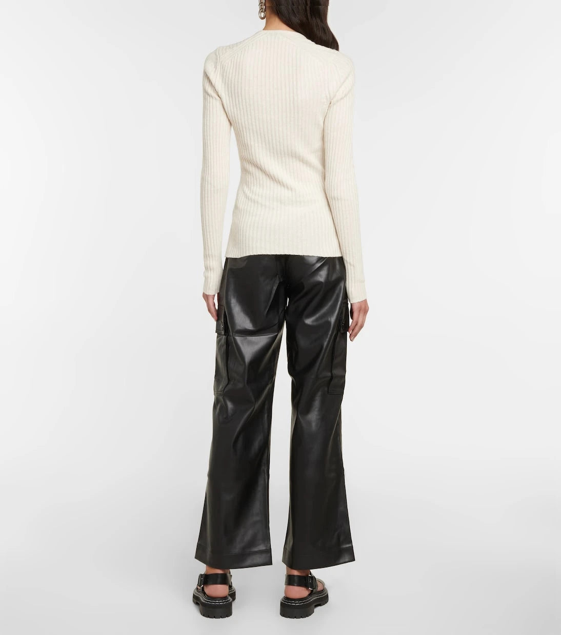 Proenza Schouler - White Label ribbed-knit sweater