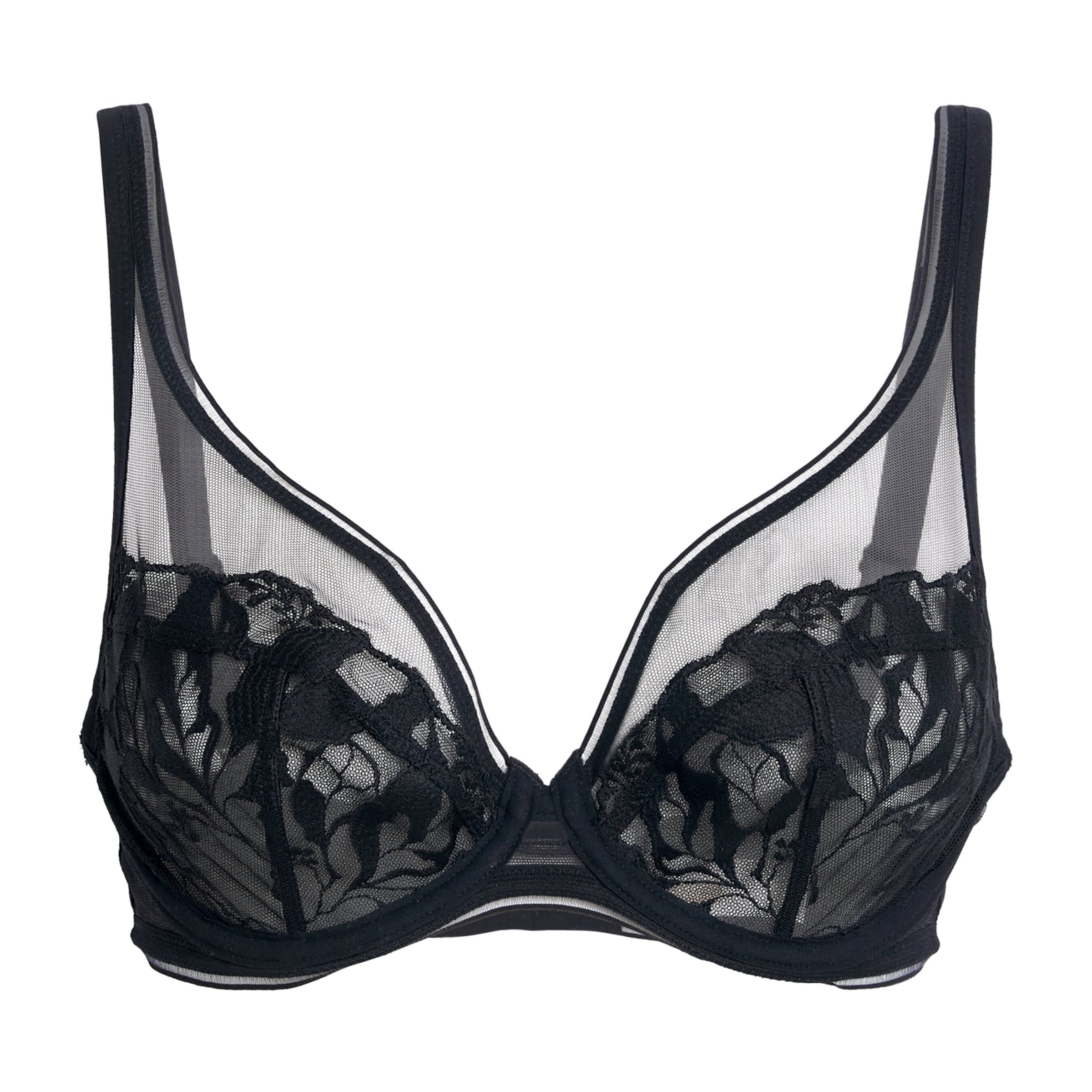 Maison Lejaby Black Lace Sin Underwired Bra