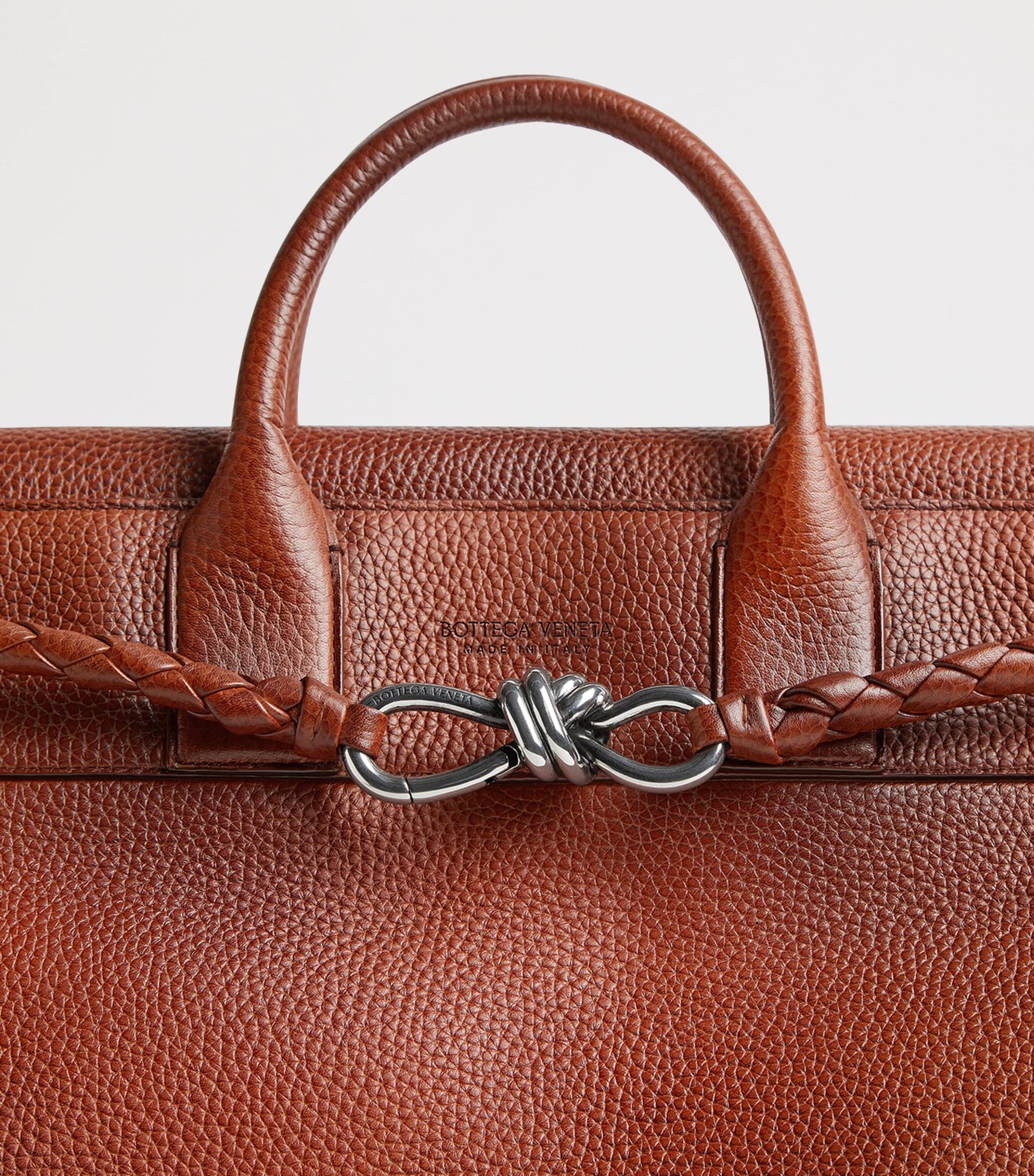 Small Calfskin Andiamo Voyager Holdall