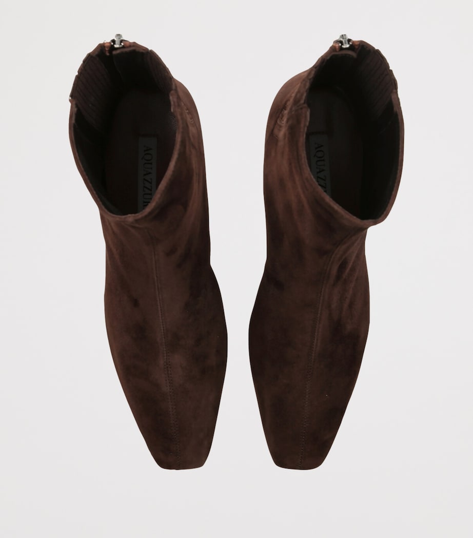 Brown Suede Saint Honor Ankle Boots 35