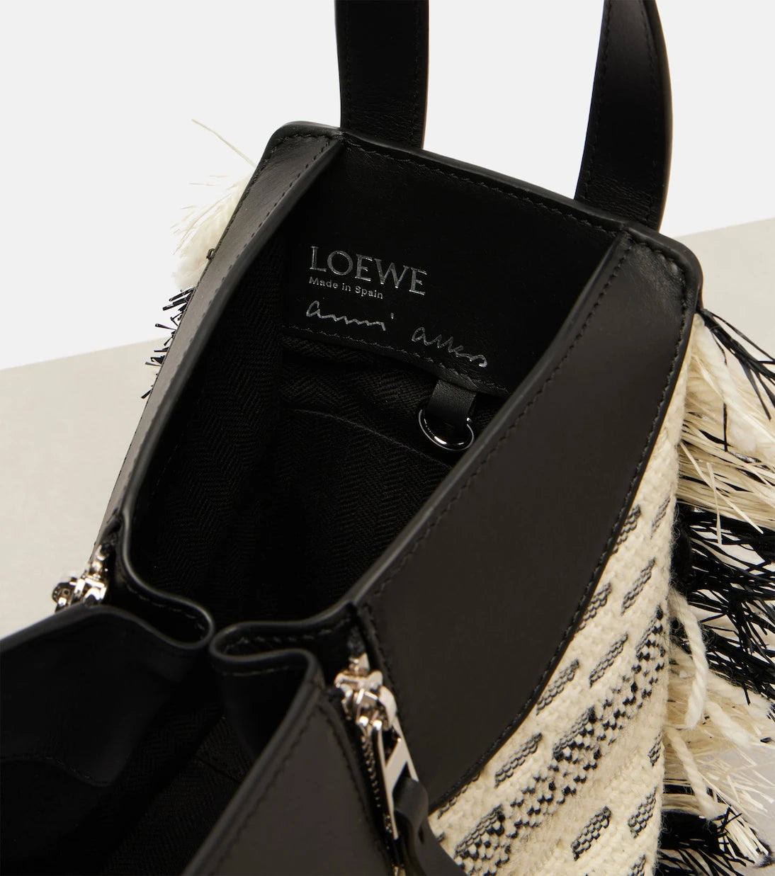 Loewe - Hammock Compact leather bucket bag