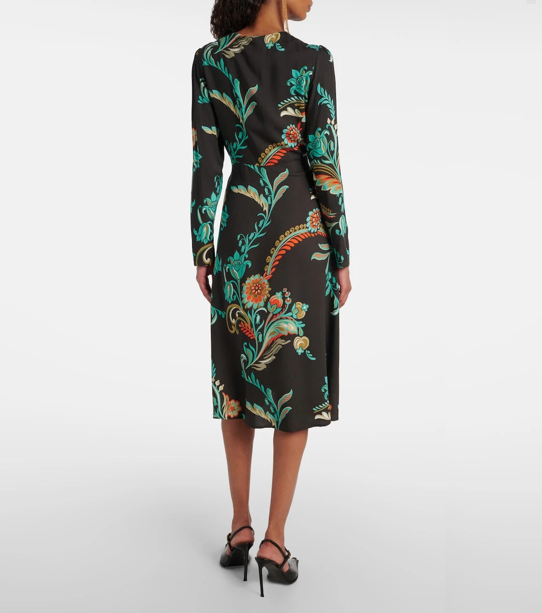 Etro - Çiçekli midi elbise