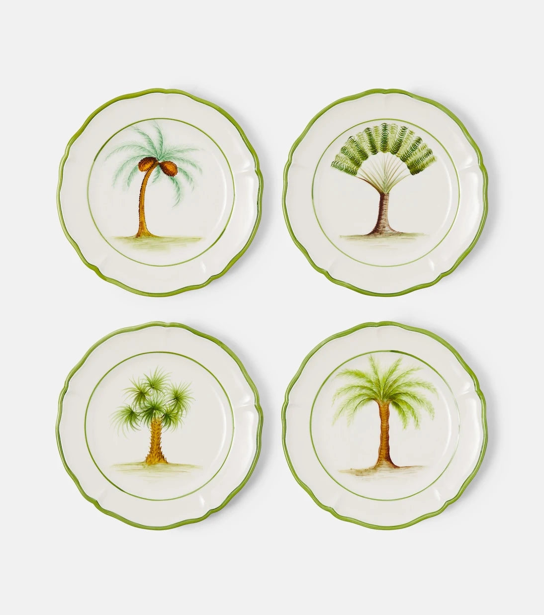 Les-Ottomans – Set aus 4 keramischen Essteller