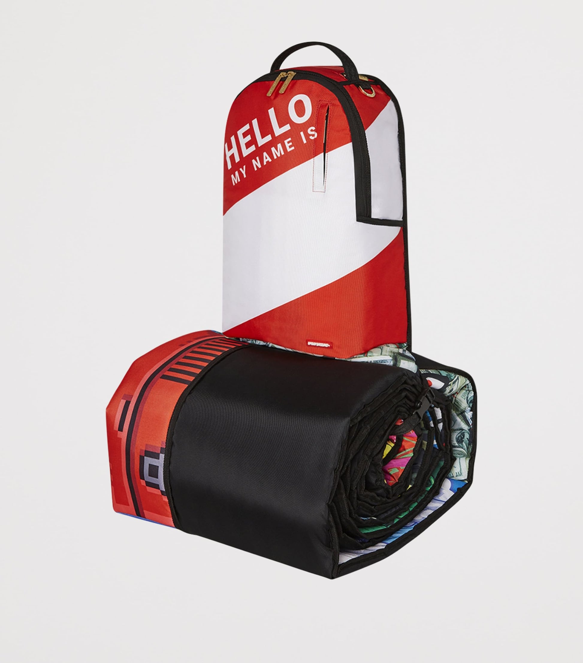 The Scroll of 15 Years Backpack BLACK