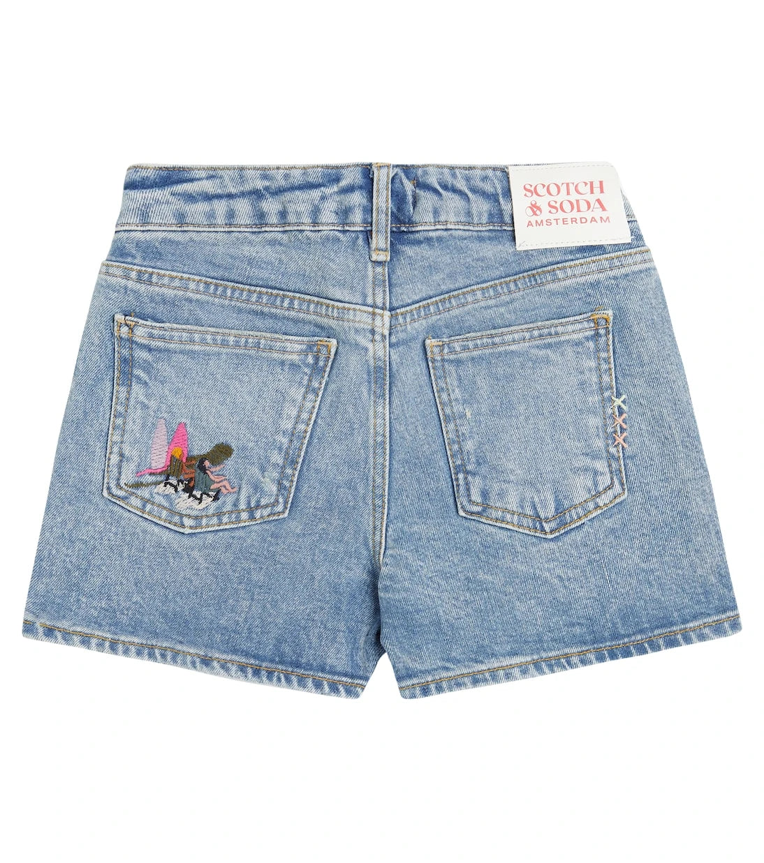 Scotch & Soda Kids - The Beach denim shorts
