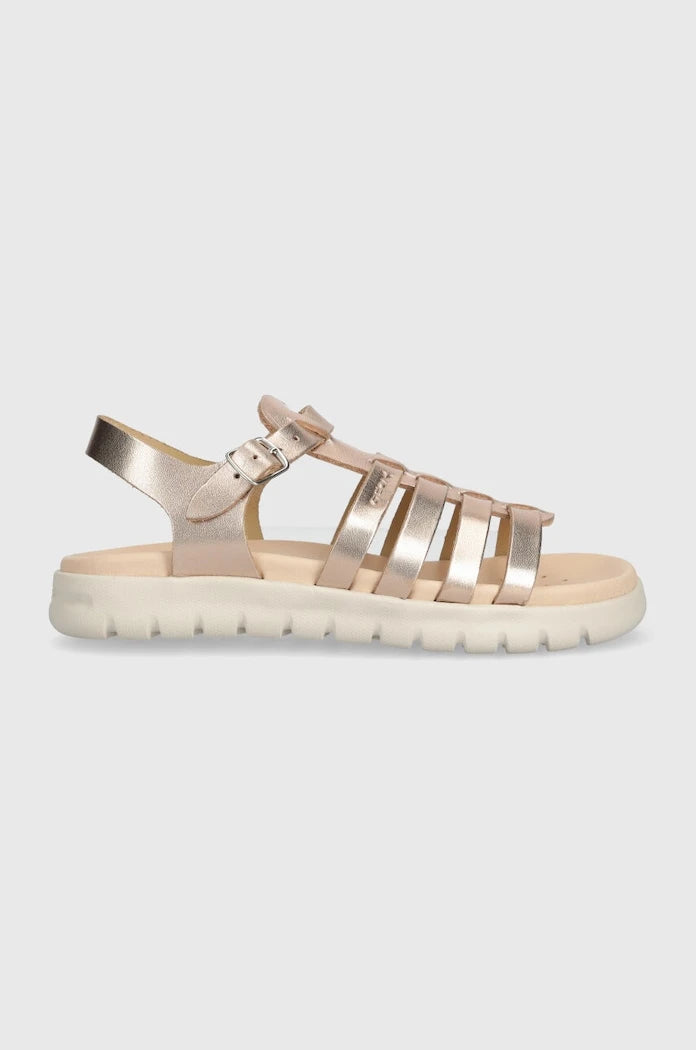 Детски сандали от кожа Geox SANDAL SOLEIMA