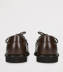 Brown Leather Boat Shoes