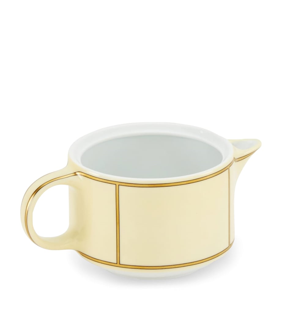 GINORI 1735 Porcelain Colonna Diva Giallo Milk Jug (300ml)
