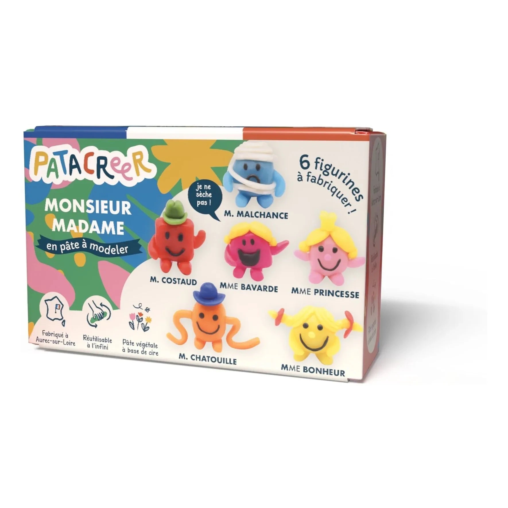 Patacréer - Mes 6 Monsieurs et Madames modeling clay