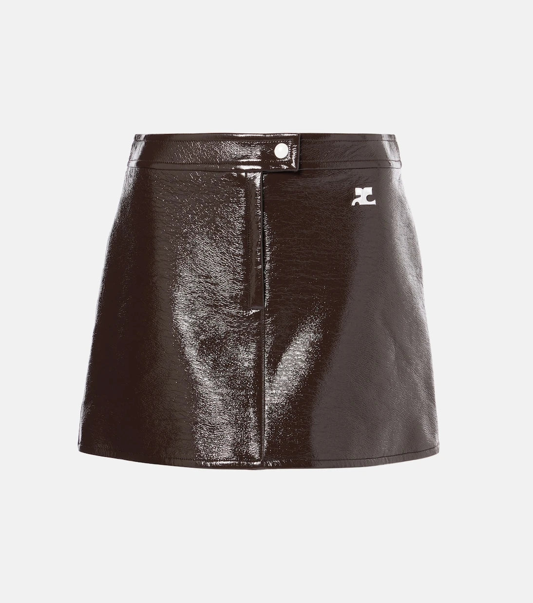 Courrèges - Reedition vinyl miniskirt