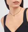 Rose Gold Serpenti Viper Necklace