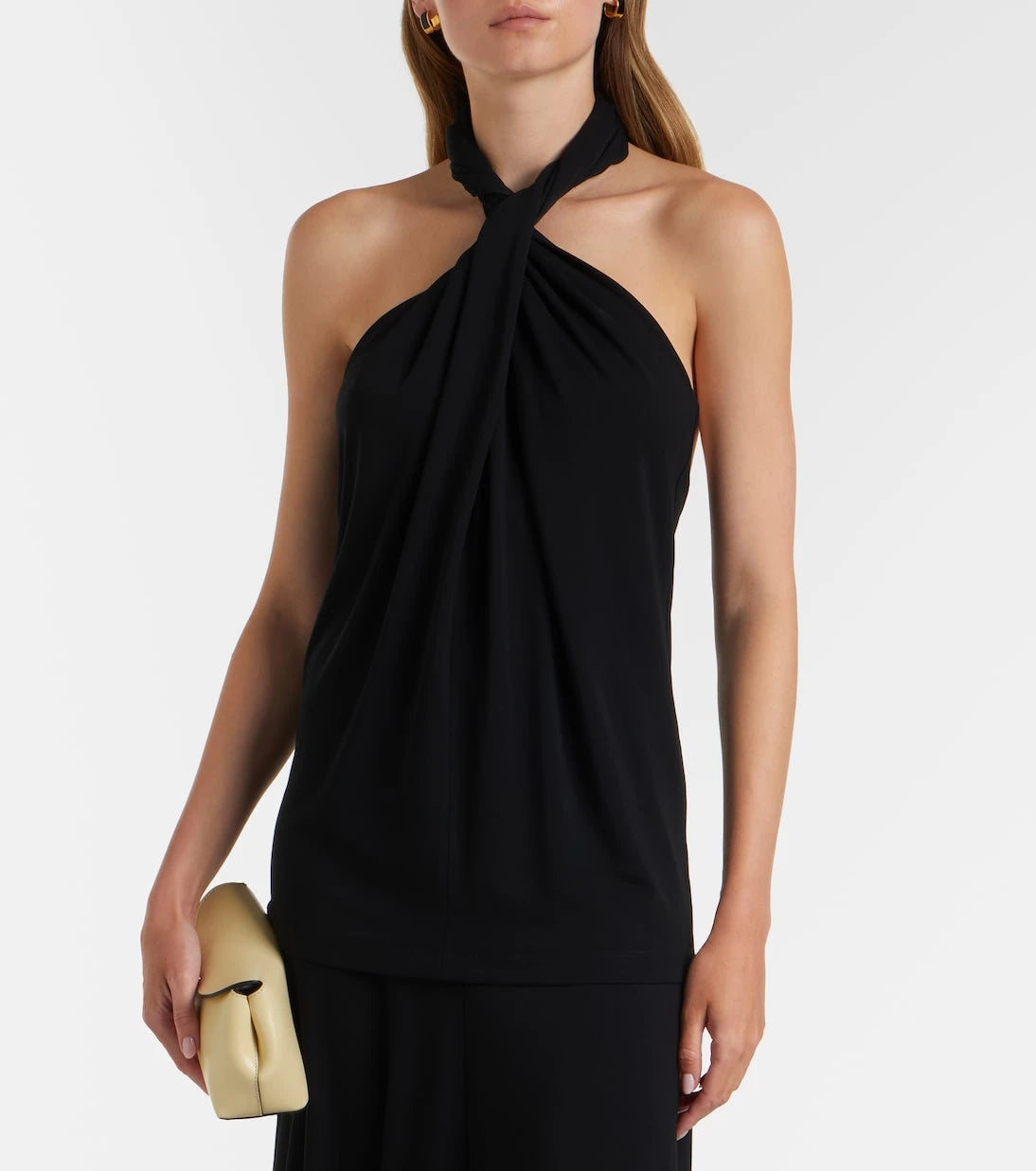 Toteme - Halterneck jersey top