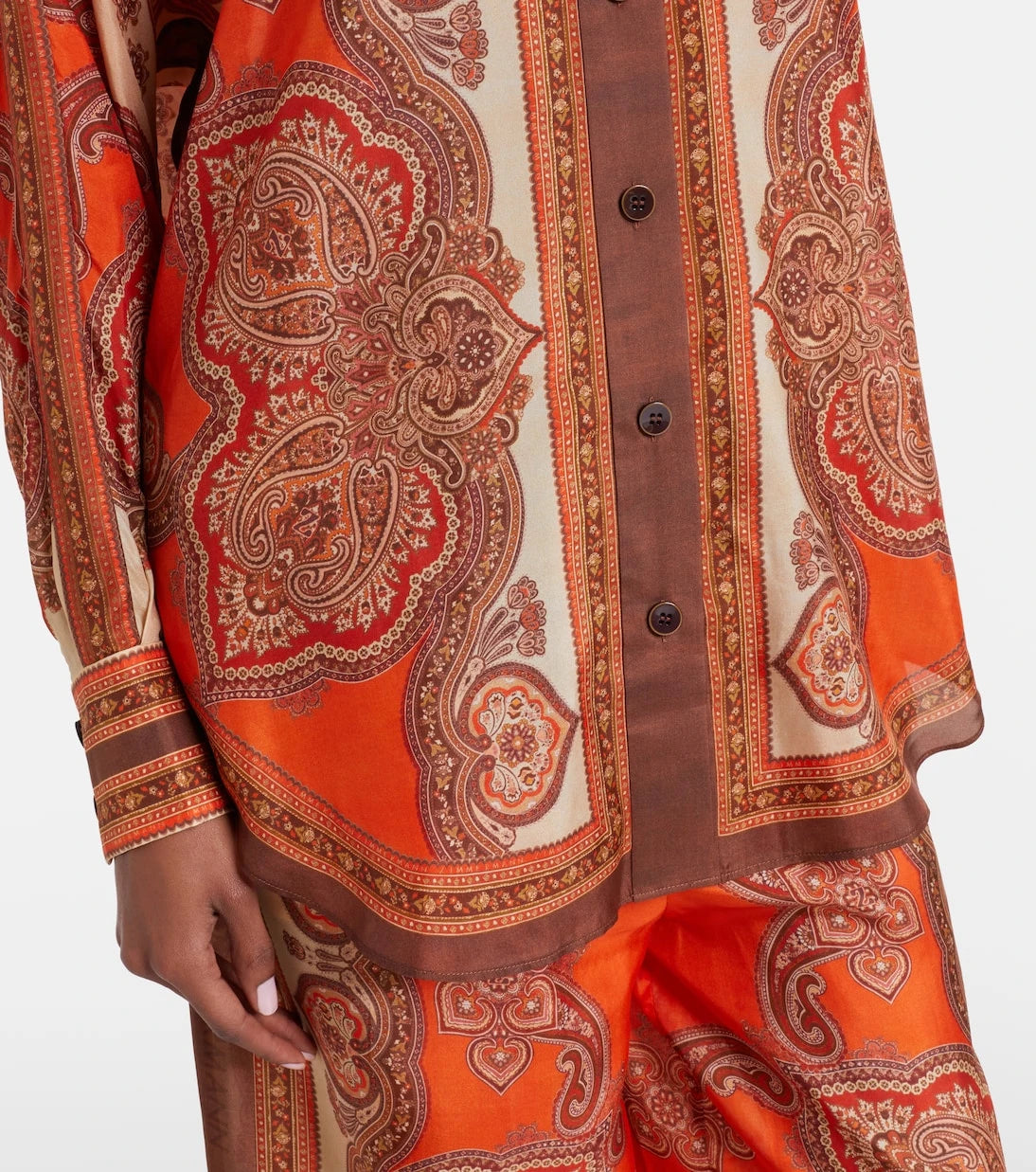 Zimmermann - Mahon paisley silk shirt