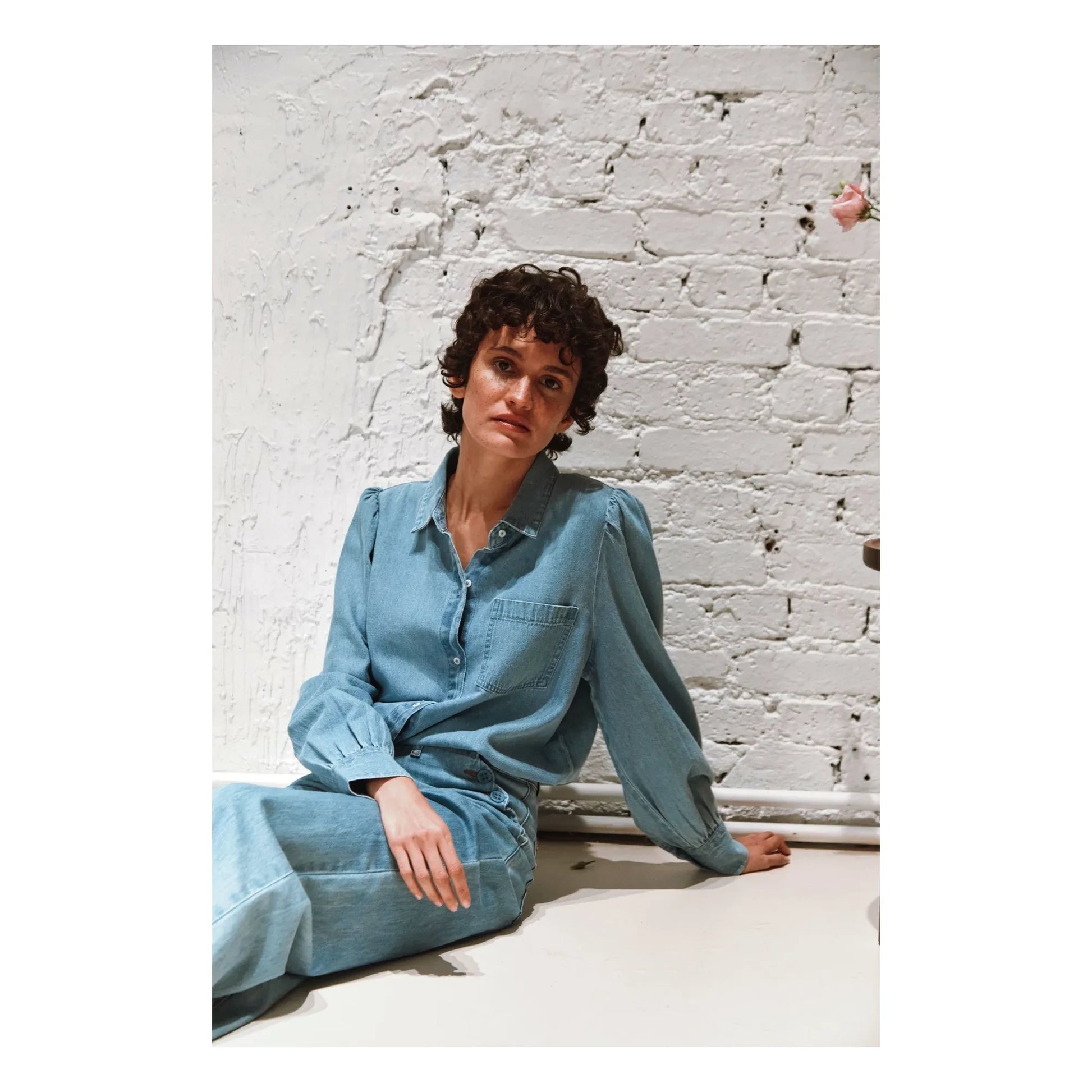 Emile et Ida - Balade Denim shirt | Blue