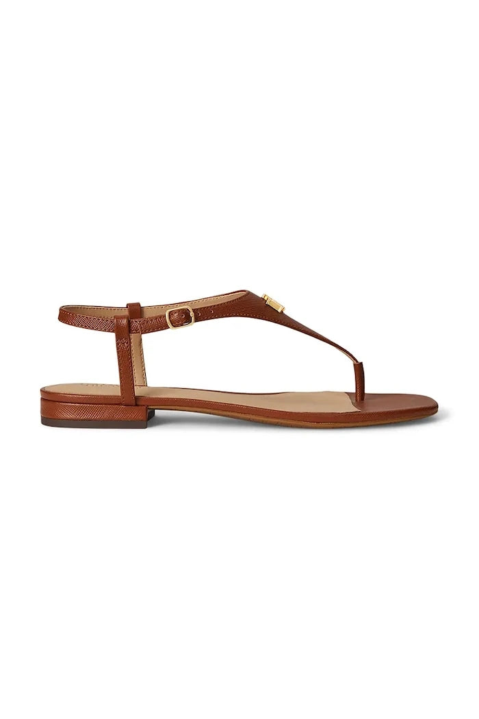Lauren Ralph Lauren Everley 2 Deri Sandaletler