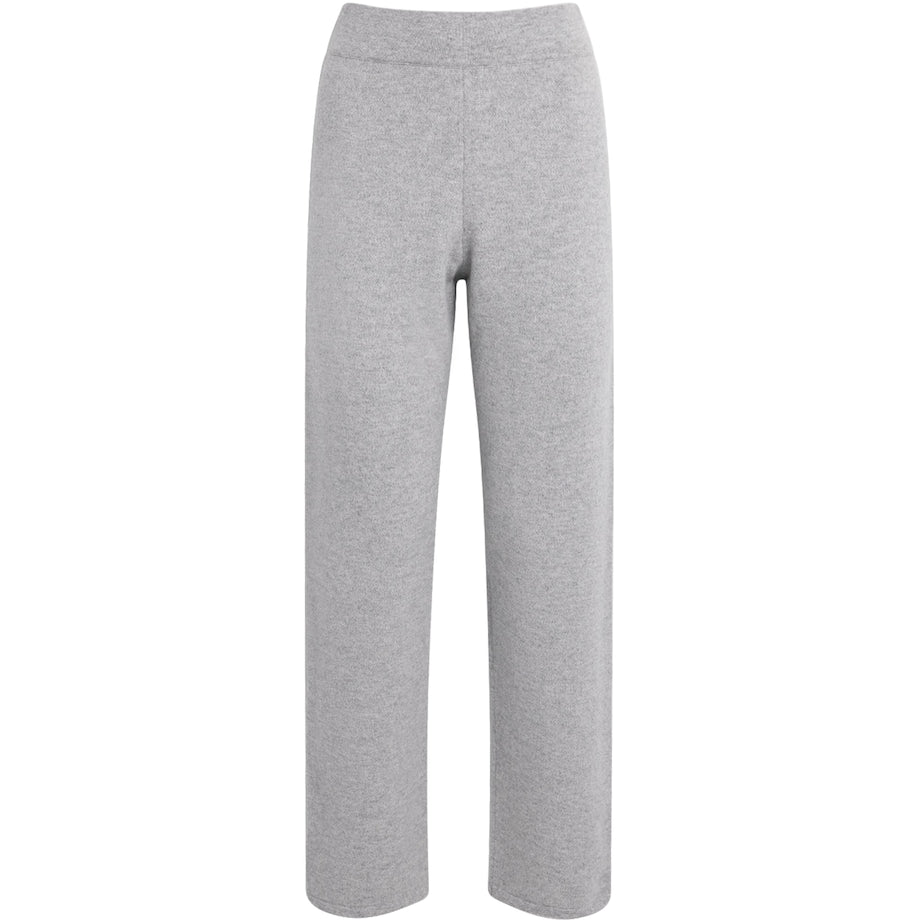 Falke Grey Cashmere Straight Trousers