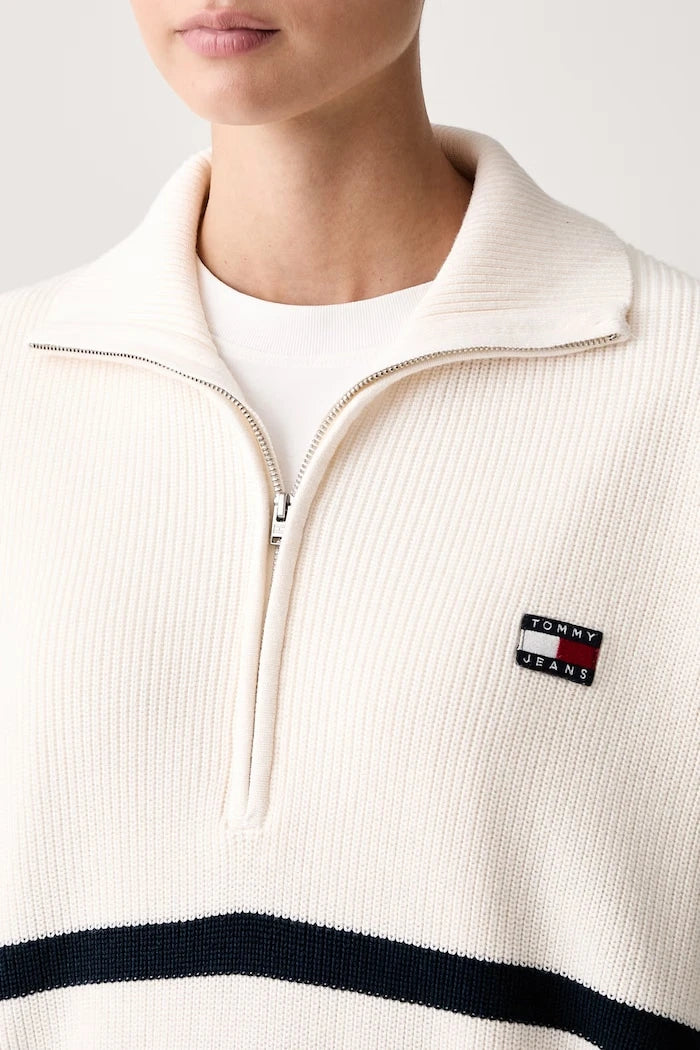 Tommy Jeans Kadın Pamuk Kazak