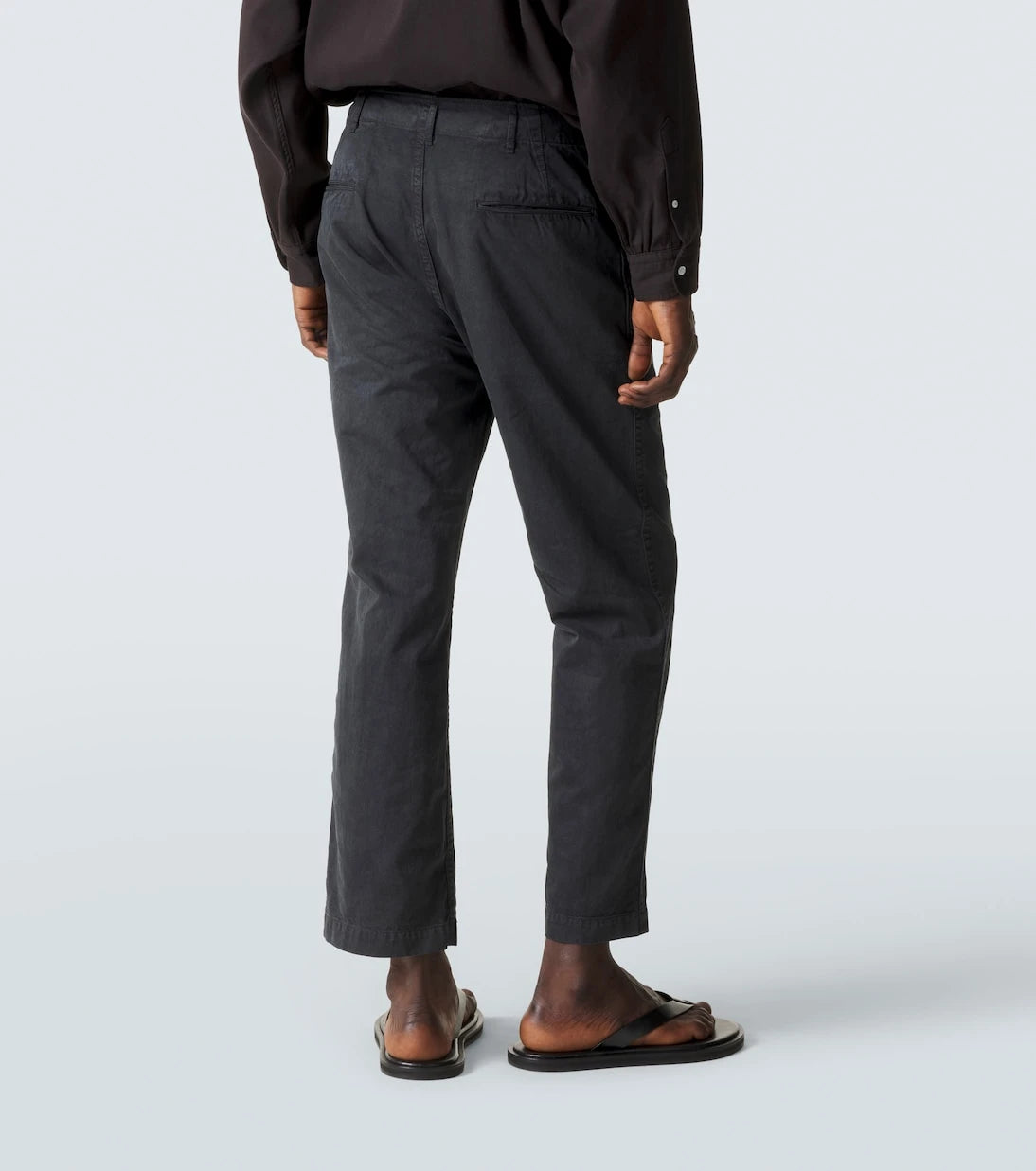 Auralee - Cotton straight chinos