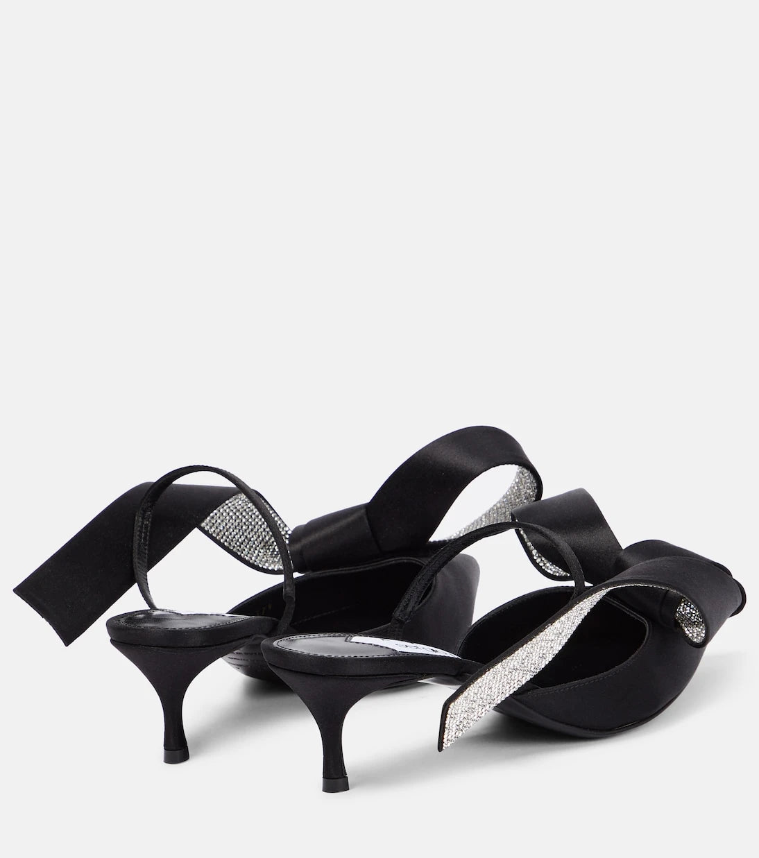 Area - x Sergio Rossi Marquise crystal-embellished sandals