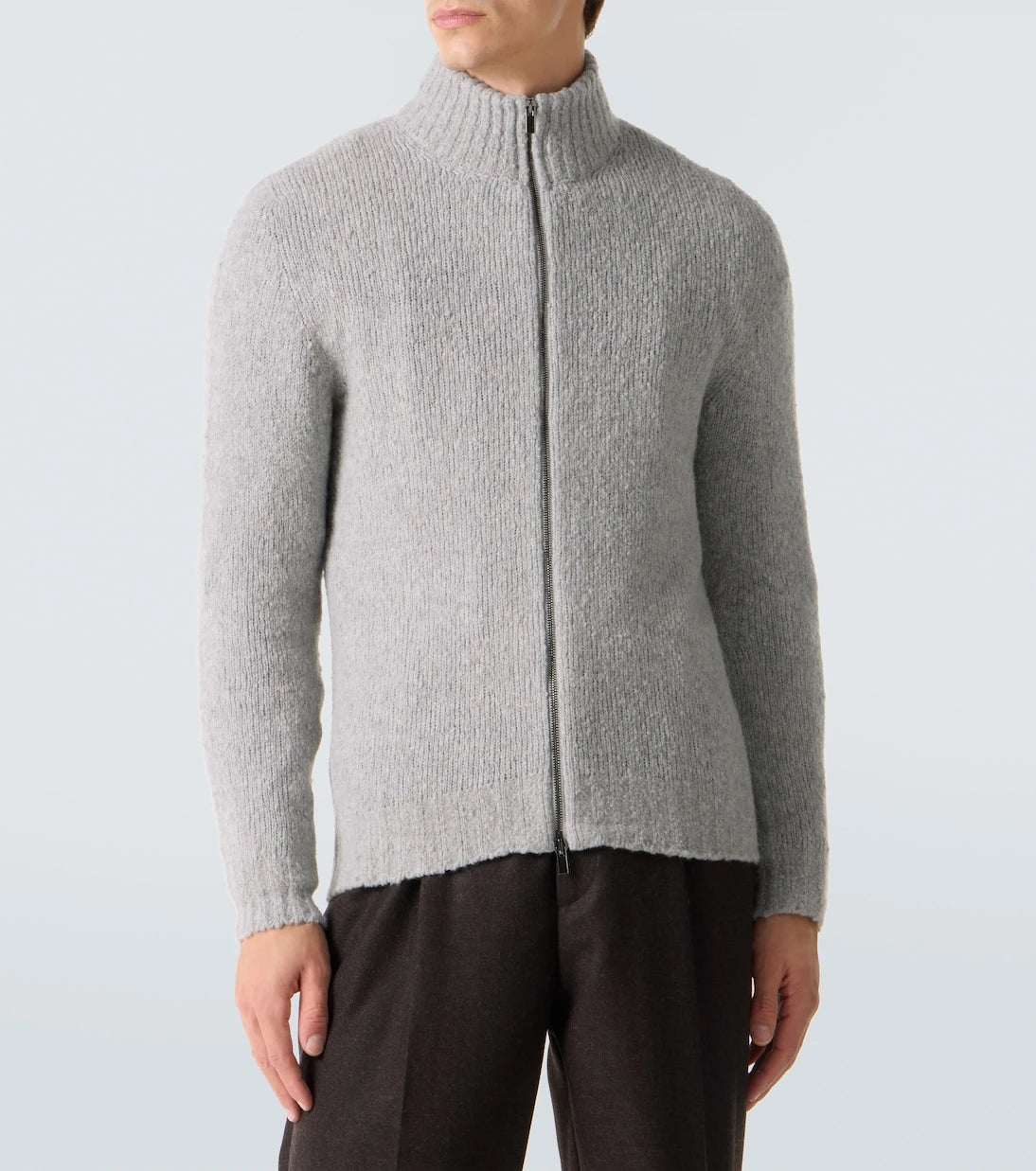 Thom Sweeney - Wool and cashmere-blend cardigan