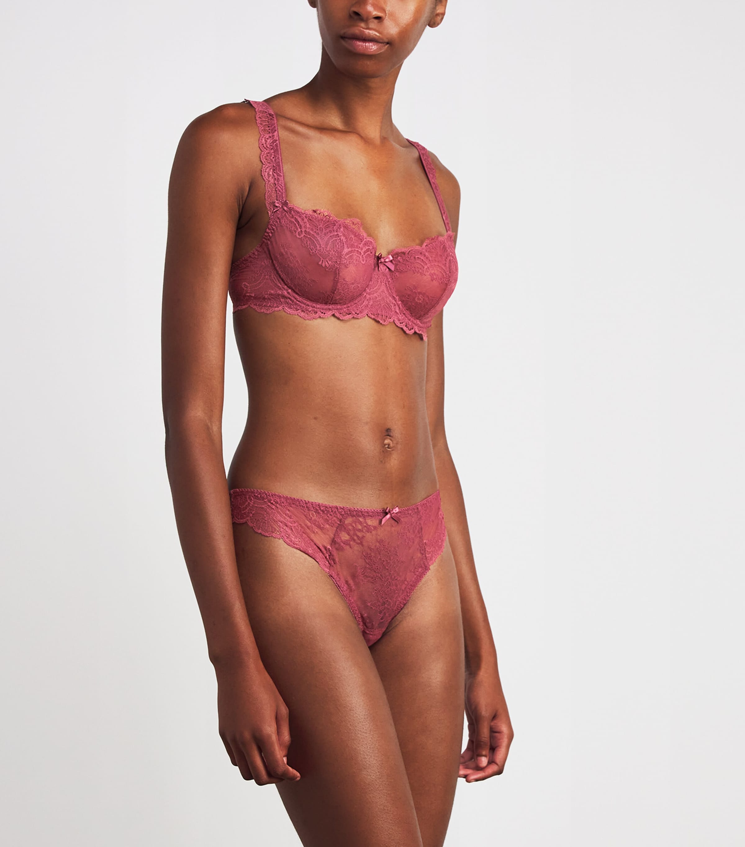 Aubade Pink Danse Des Sens Half Cup Bra