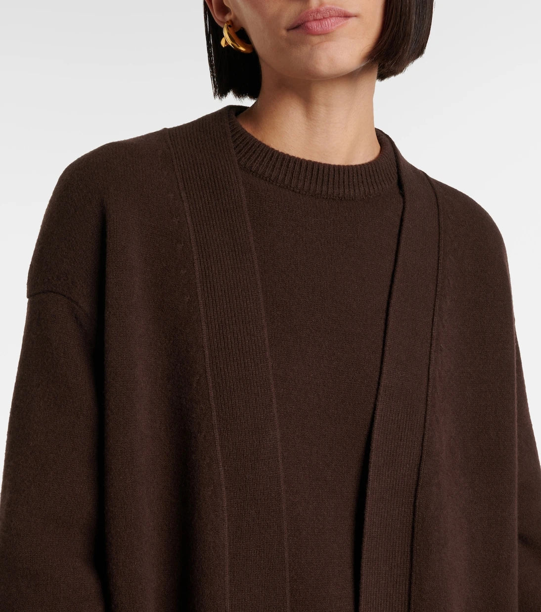 Fforme - Gwen wool and cashmere cardigan
