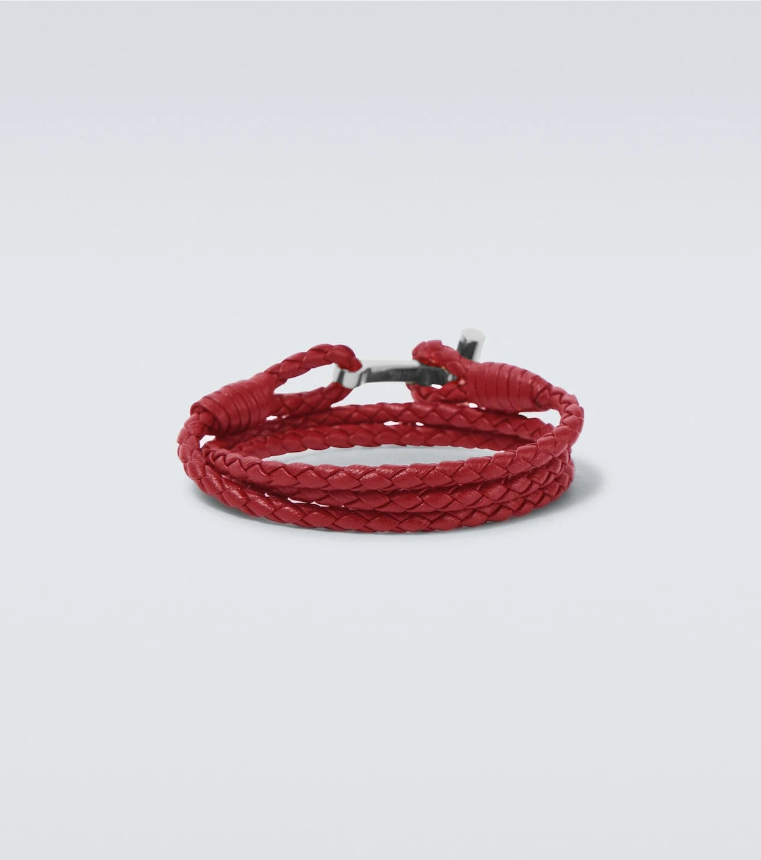 Tom Ford - T braided leather bracelet