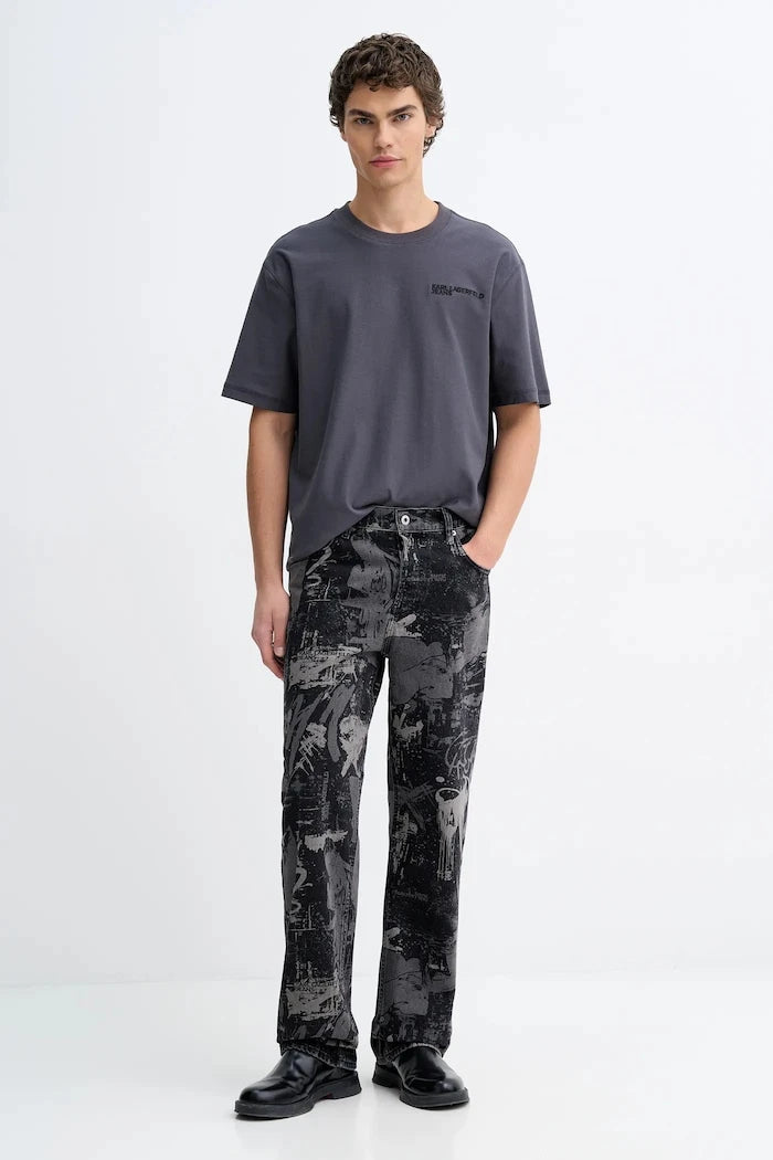 Памучна тениска Karl Lagerfeld Jeans