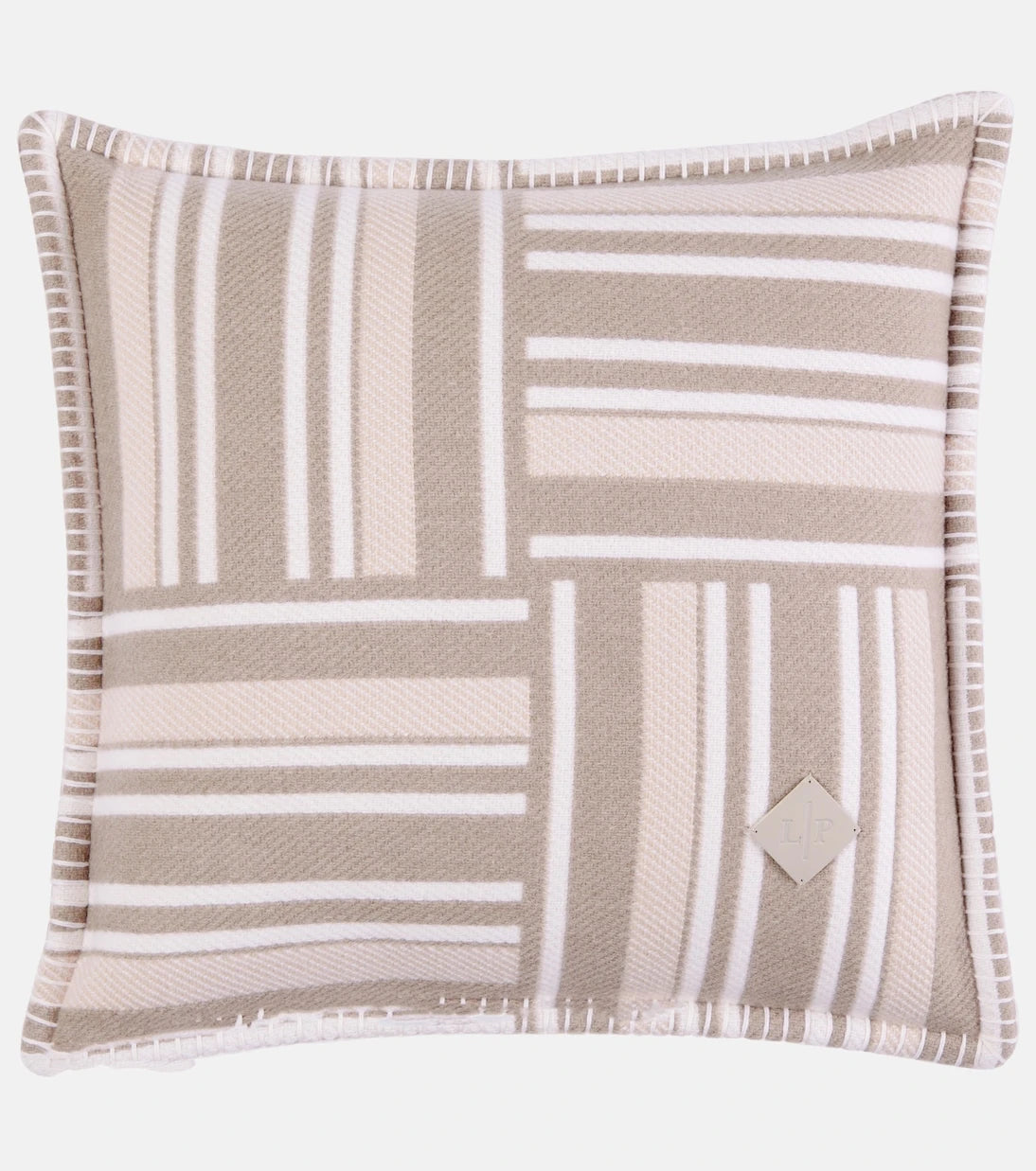 Loro Piana - Jacquard wool and cashmere cushion