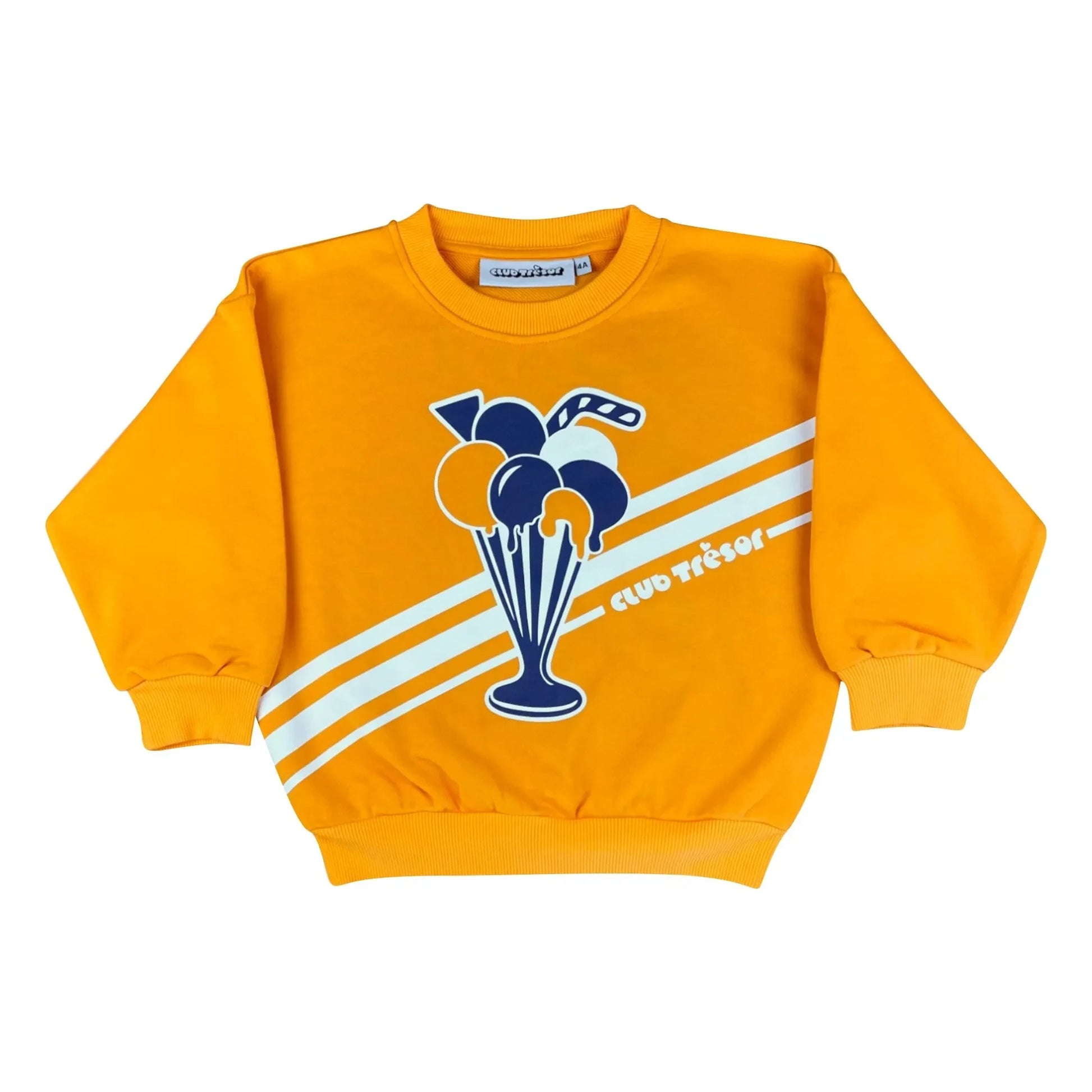 Club Trésor - Sweat Ice Cream  | Yellow