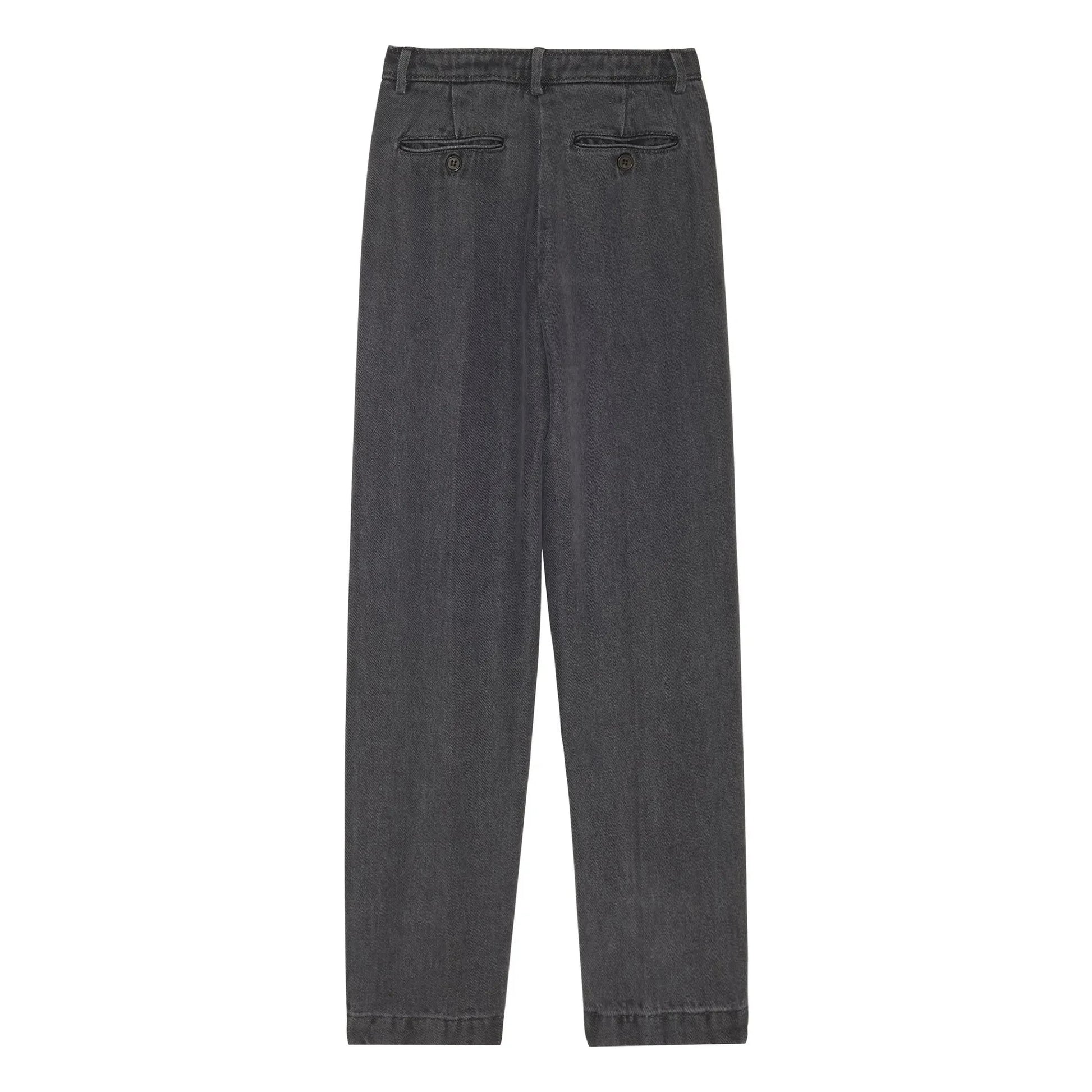 Hartford - Polished Denim Pants | Grey