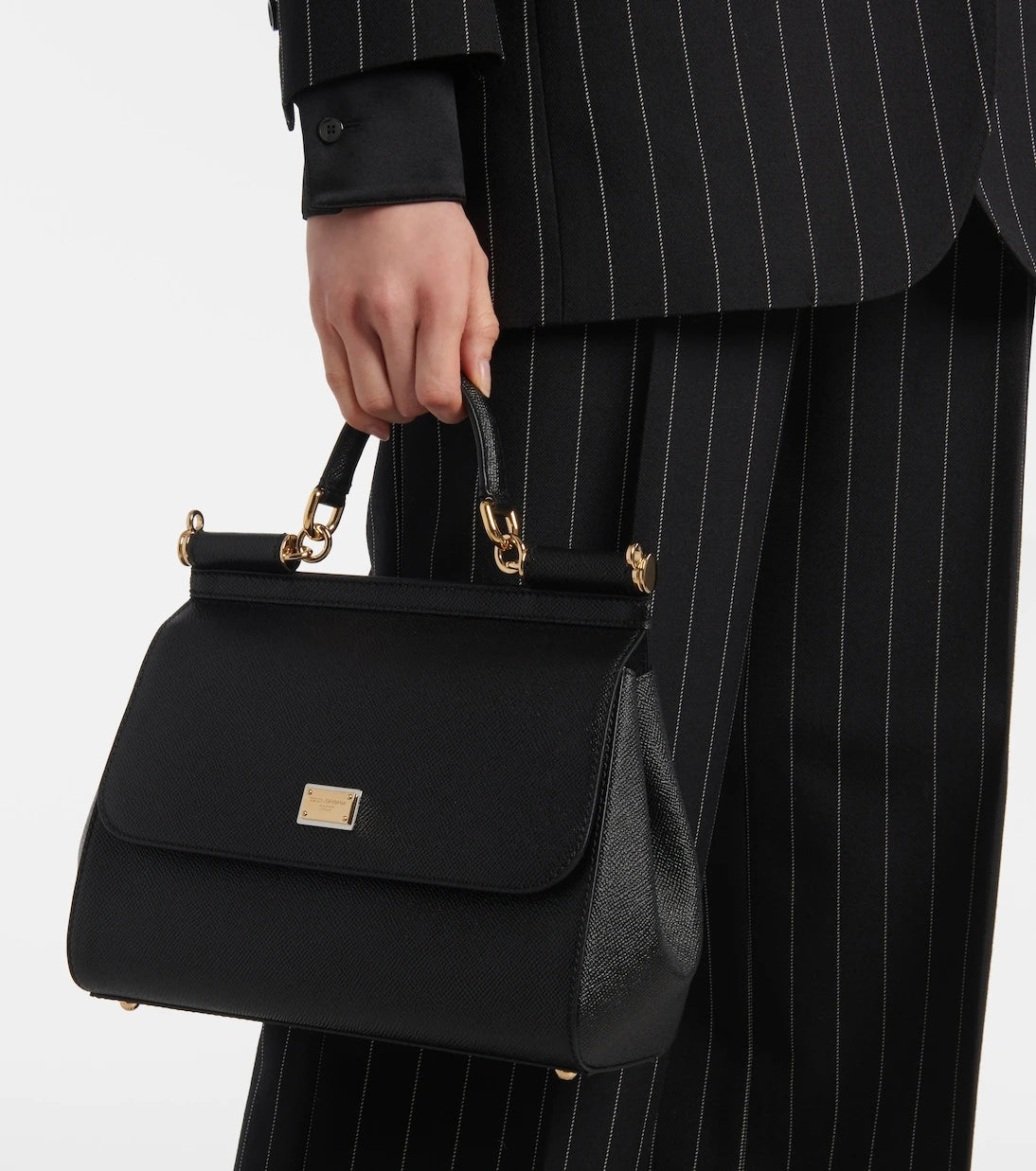 Dolce&Gabbana - Sicily Medium leather shoulder bag