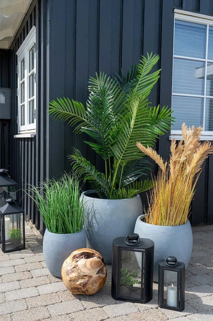 Saksıda Yapay Bitki House Nordic Poa Grass