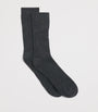 Black Cashmere Socks