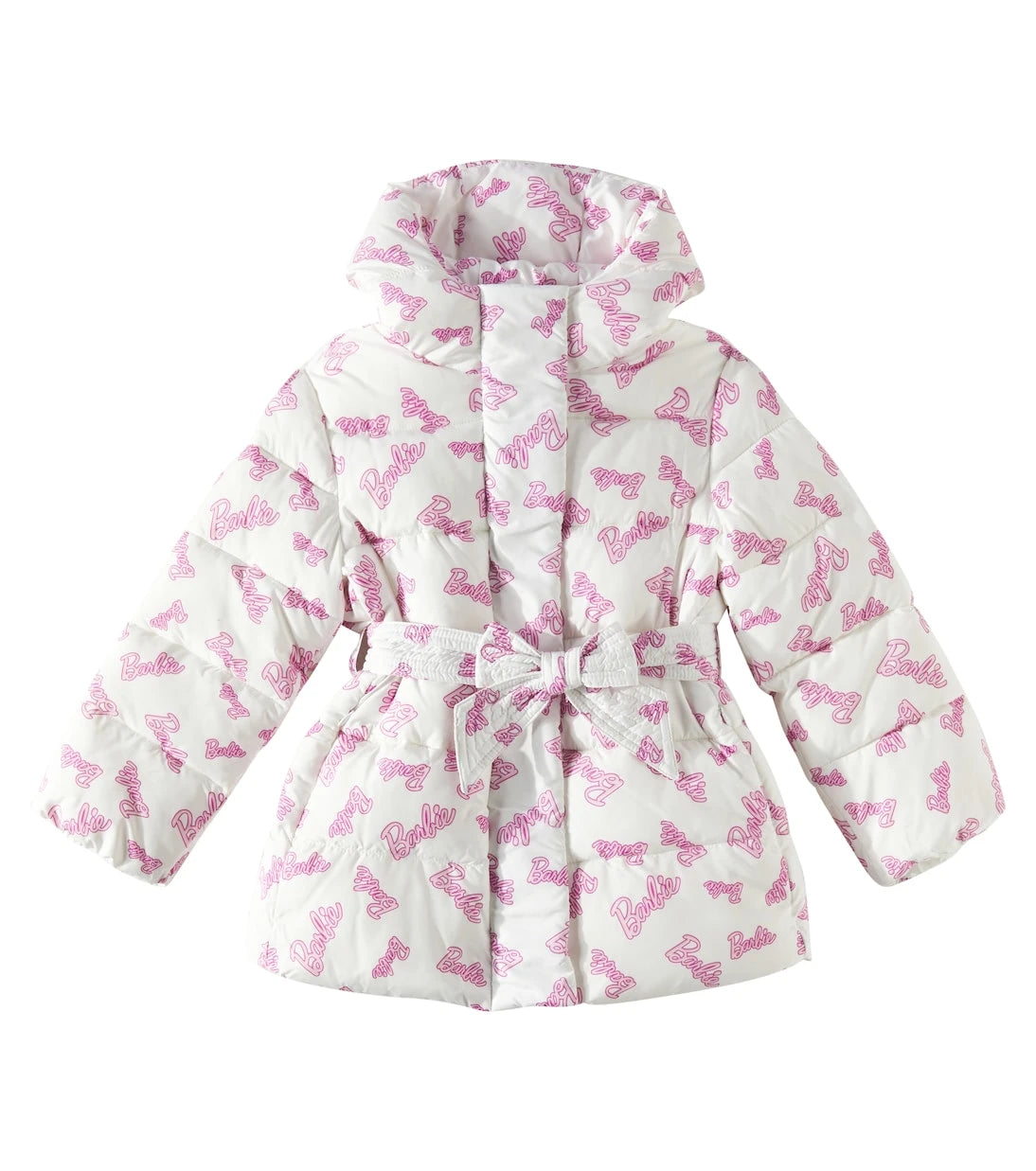 Monnalisa - x Barbie® printed puffer jacket
